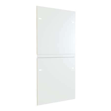 Hammond 48U 48D WHITE H1 SIDE Panel H1SP48U48WH